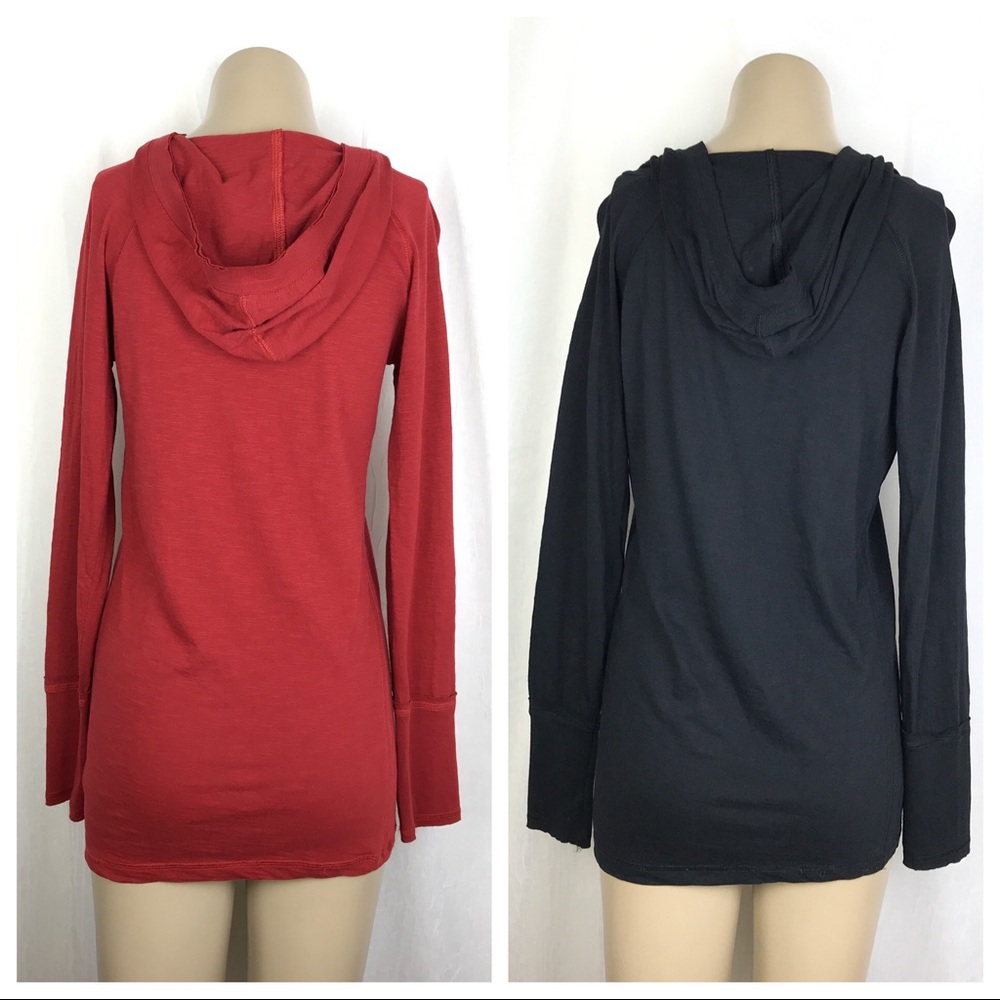 🚫SOLD🚫 BUNDLE Red Blck Lightweight Long Sleeve - Picture 4 of 8